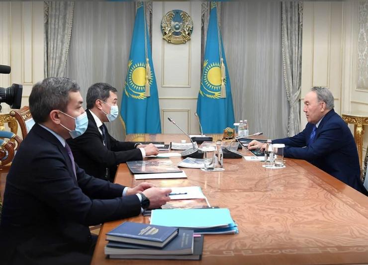 Нурсултан Назарбаев принял президента «Казахфильма»