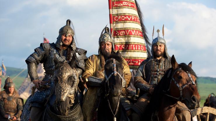 Фоторепортаж со съемок сериала «Казахское ханство. Золотой трон»
