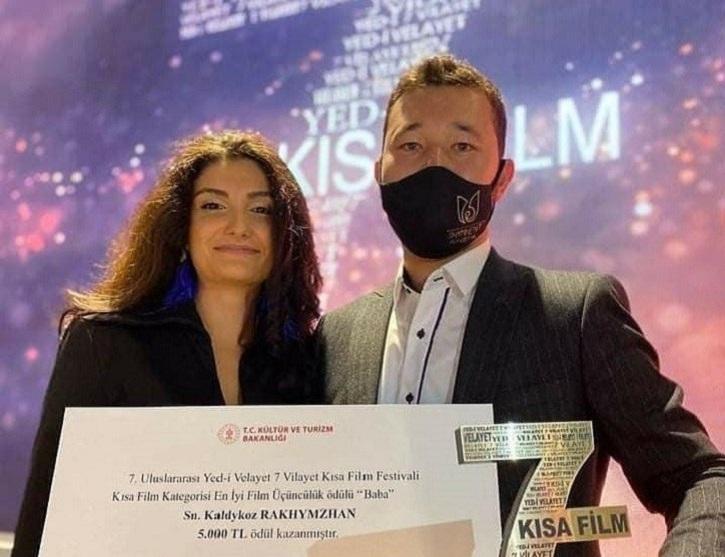 Фильм «Құйын» Рахымжана Калдыкоза получил приз в Турции