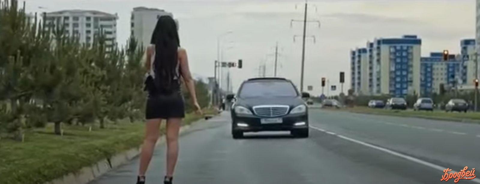 Кадр из социального видеоролика «Проститутка»